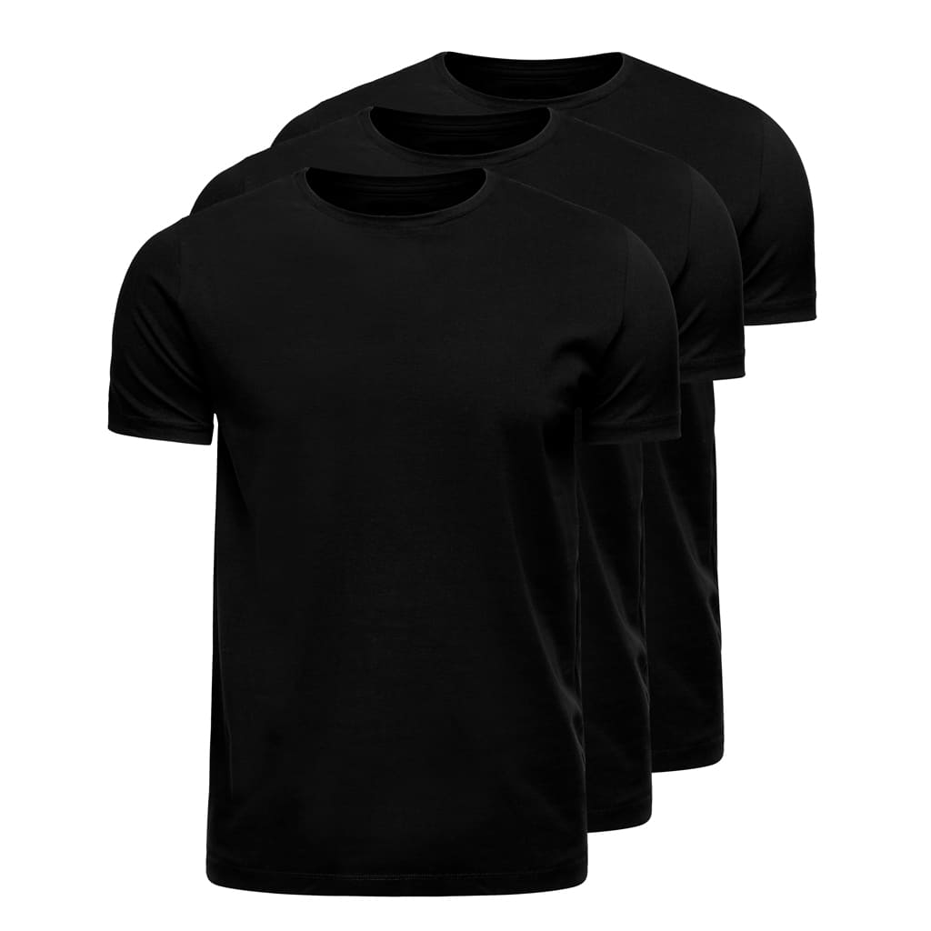 Kit 3 Camisetas Pima Premium